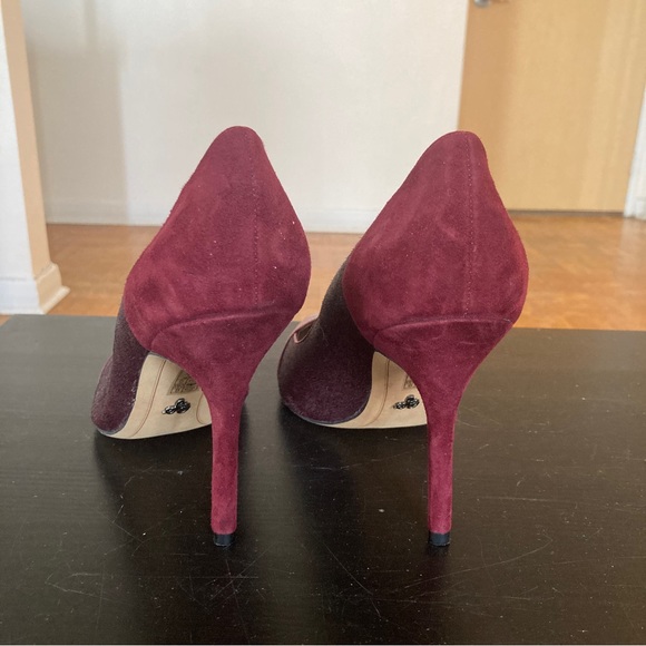 SAM EDELMAN Desiree pony hair and leather panel pumps - Picture 5 of 9